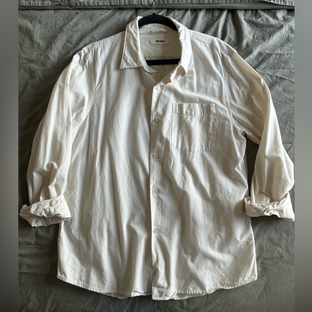 COPY - Buck Mason Casual One-Pocket Button Down